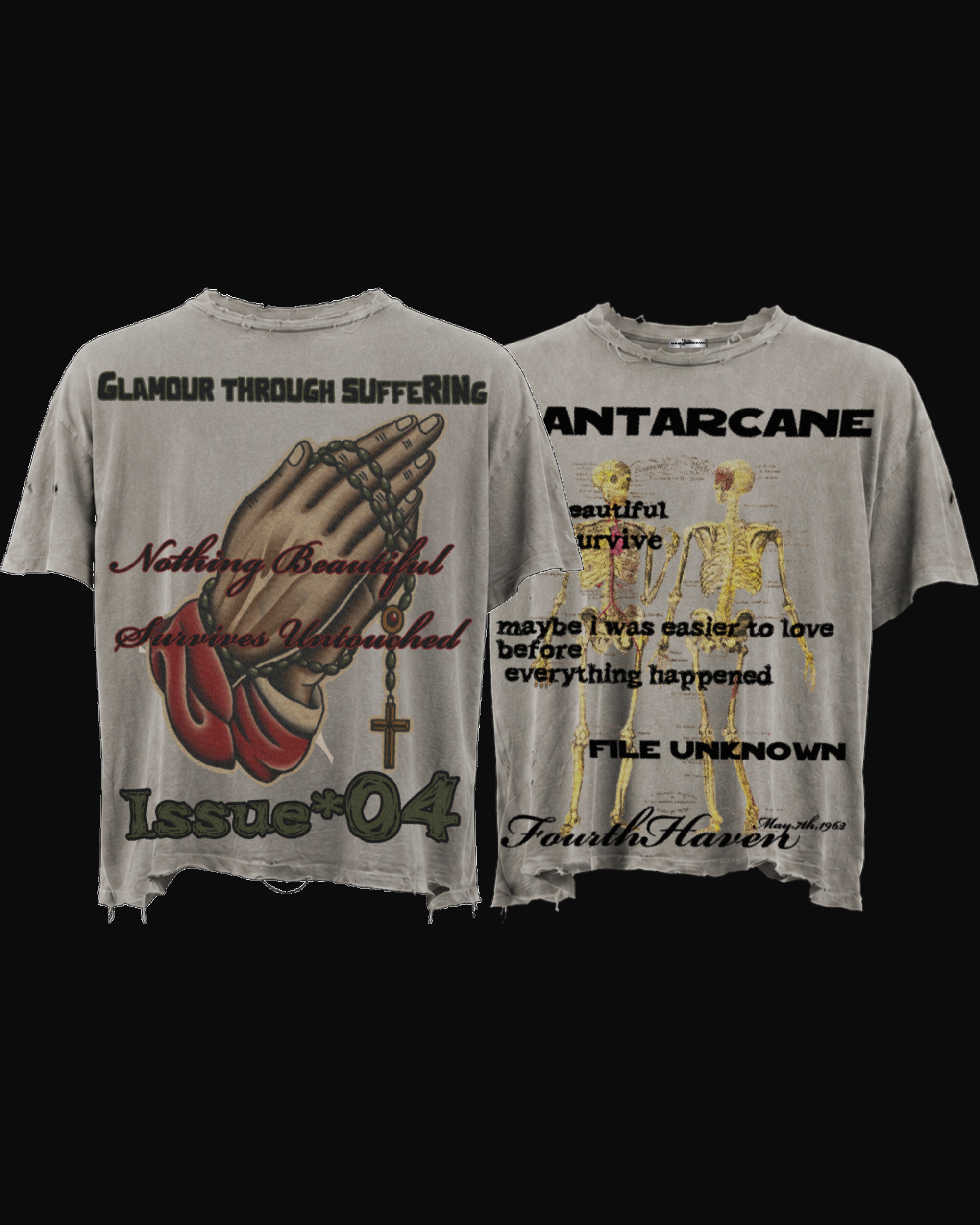 FILE UNKNOWN Distressed Tee